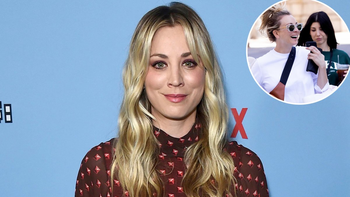 Kaley Cuoco Goes Shopping in NYC With Sister Briana: Photos
