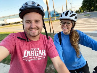 Katey Duggar Wears Jeans During 1st Wedding Anniversary Celebration With Husband Jed