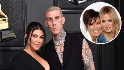 Travis Barker Tells Kris Jenner and Khloe Kardashian His Kourtney Proposal Plans: I'm 'Madly in Love'