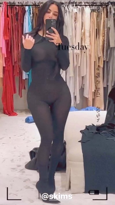 Kim Kardashian swears as she suffers unfortunate wardrobe