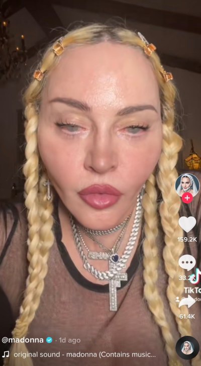 Madonna shows off real skin texture in rare unedited snap that shows pores  and fine lines - Mirror Online