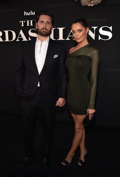 Scott Disick Makes Red Carpet Debut With Rebecca Donaldson at 'The Kardashians' Premiere: Photos