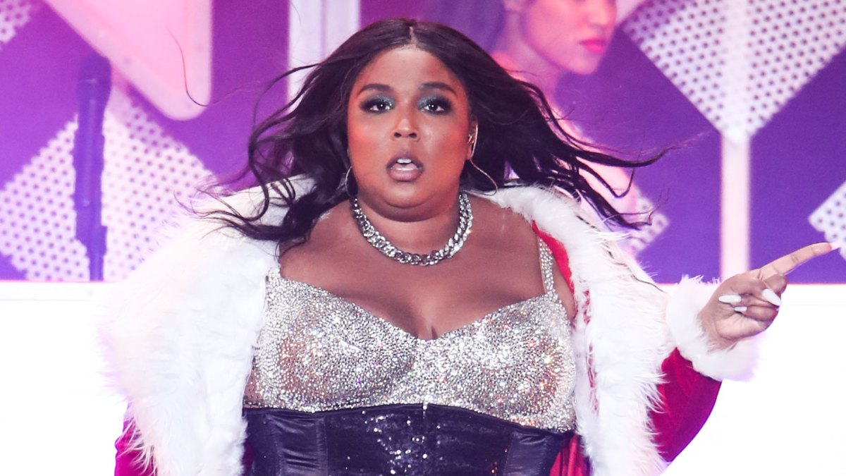 Lizzo Models Nude Shapewear Underwear
