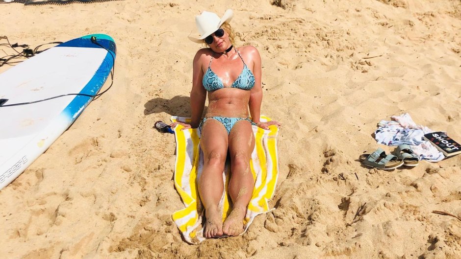 Amateur Sam Naked On Beach - Britney Spears Bikini: Swimsuit Photos Over The Years