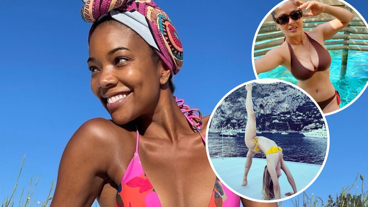 Celebrity Unedited Bikini Photos: Pictures of Stars in Swimsuits