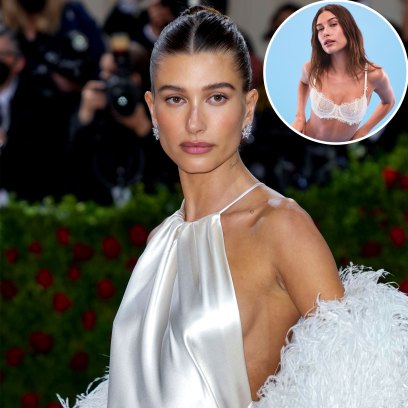 Hailey Bieber Rocks Racy White Lace Bra and Undies In Sexy New Victoria's Secret Campaign: See Photos
