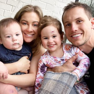Shawn Johnson Andrew East Kids Photos