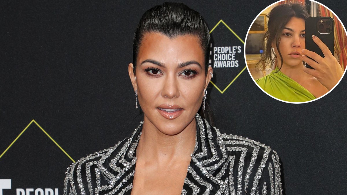 Kourtney Kardashian Poses Braless Amid Italian Getaway With Travis Barker: See Photo