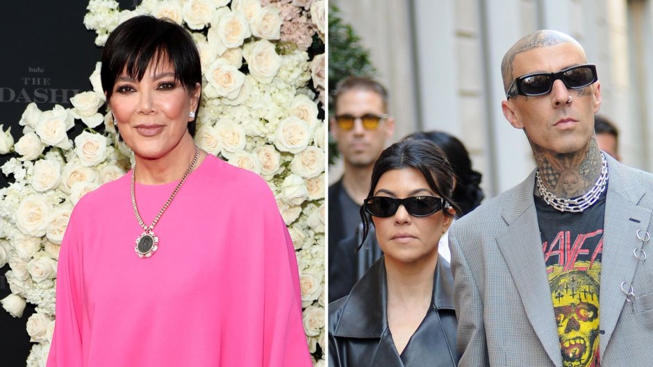 Kris Jenner Will ‘Be in Trouble’ If She Shares Kourtney Kardashian and Travis Barker Wedding Details