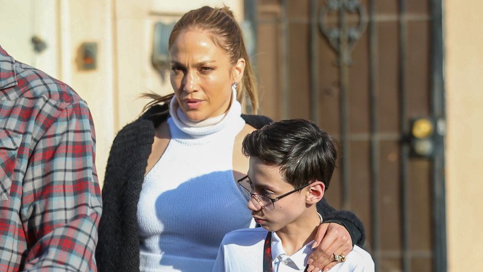 Jennifer Lopez, Ben Affleck Make Rare Outing With Her Son Max 3