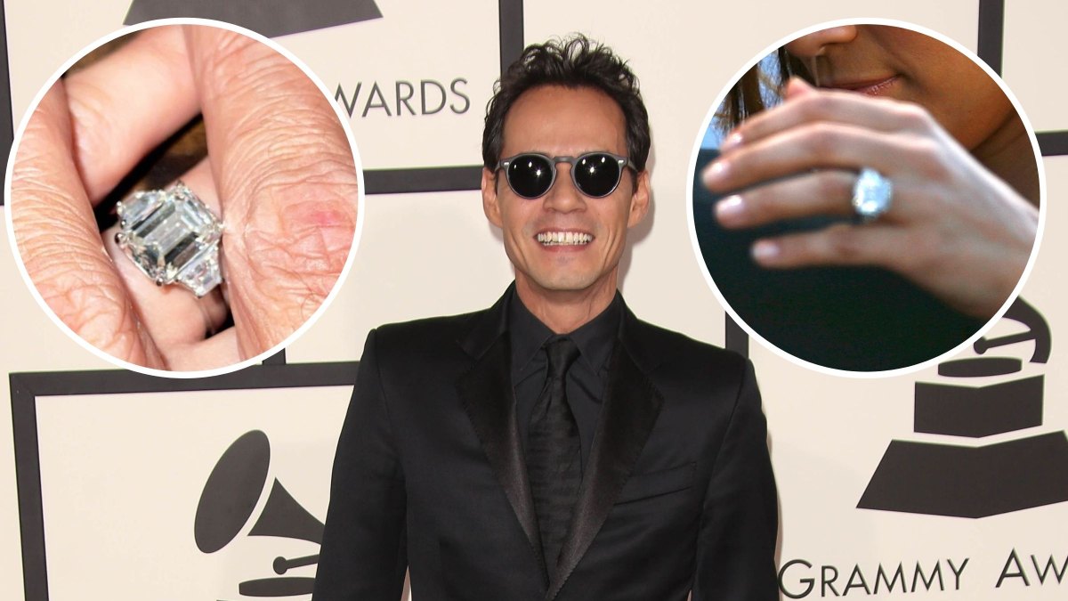 Marc Anthony Fiancee Nadia Ferreira’s Engagement Ring Vs. Jennifer Lopez’s: Their Rocks Compared