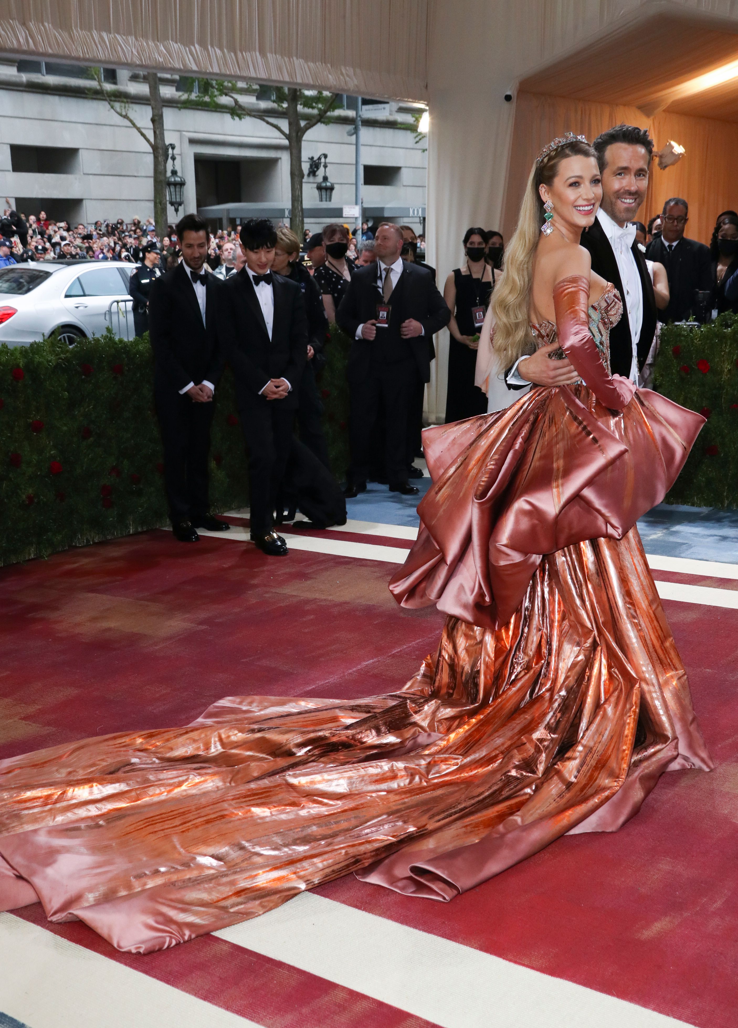 Blake Lively's 2022 MET GALA Dress Unfurls Into a New Look on the Red  Carpet