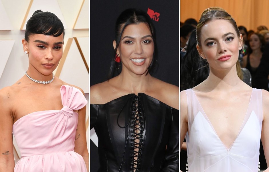 Trendsetters! Kourtney Kardashian, Zoe Kravitz and More Stars Who Wore Short Wedding Dresses