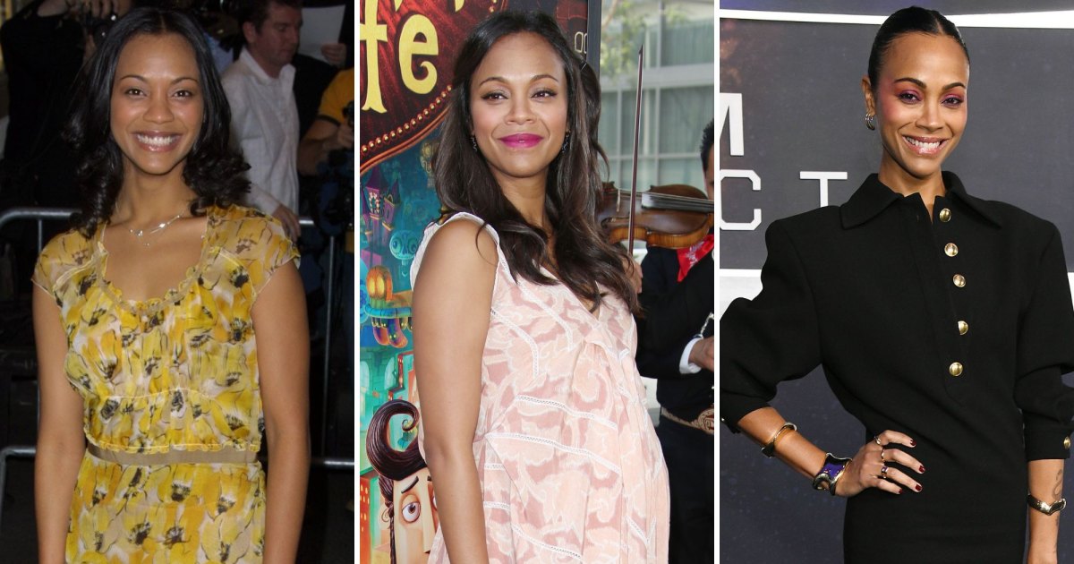 Zoe Saldana's Transformation Over the Years: Pictures