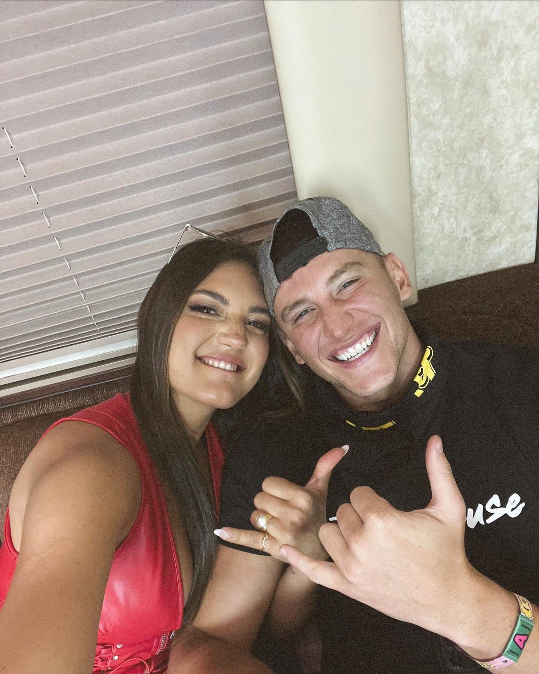 Blake Horstmann and Giannina Gibelli's Relationship Timeline