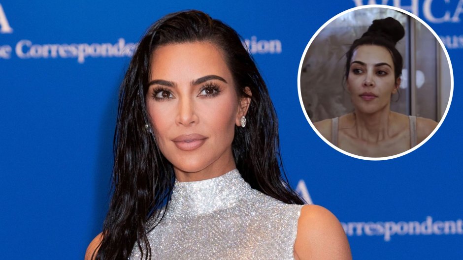 Kim Kardashian Makeup Free Photos