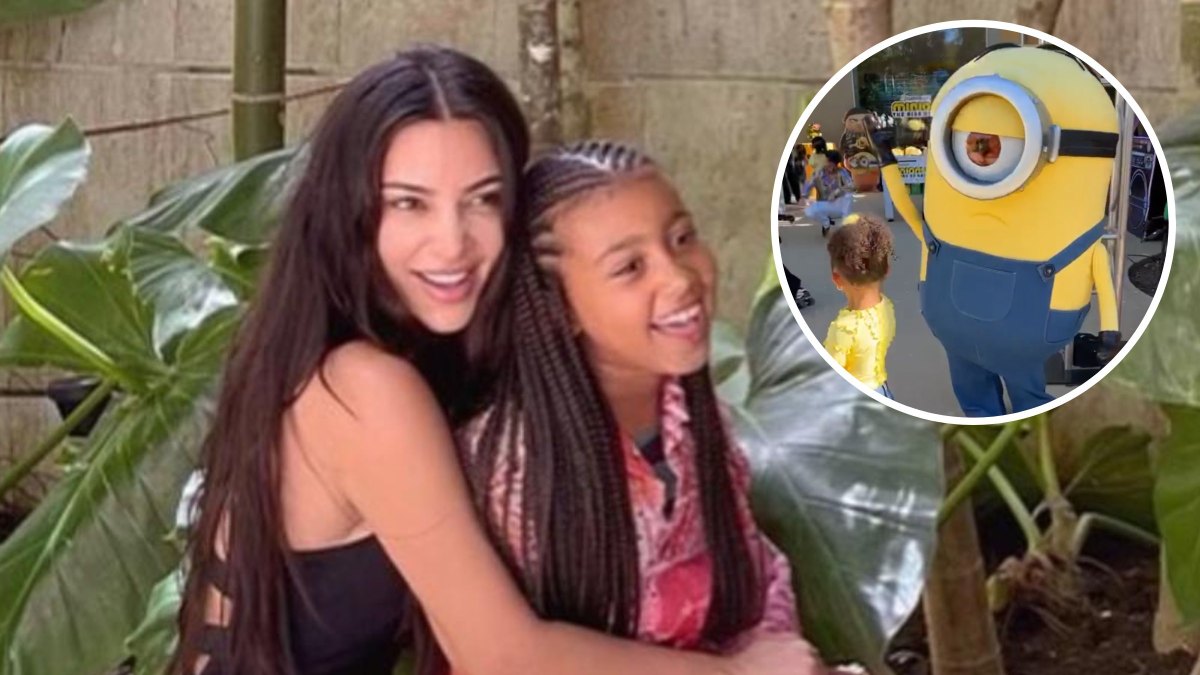 Kim Kardashian Throws 'Minions' Movie Screening Party: Photos