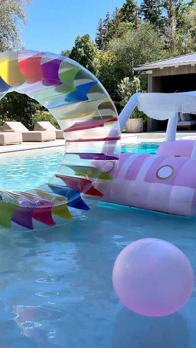 Khloe Kardashian Enjoys a ‘Cousin Pool Party’ in a Sultry Bikini: See Photos