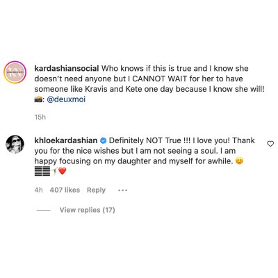 Khloe Kardashian Reacts to Dating Rumors: Her Full Response