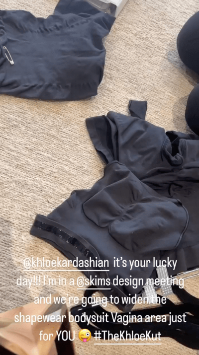 Khloe Kardashian pokes fun at Kim over private parts after widening 'vagina  area' of SKIMS bodysuit