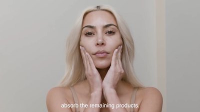 Kim Kardashian Goes Totally Makeup-Free in New 'Step by Step Ritual' SKKN Video