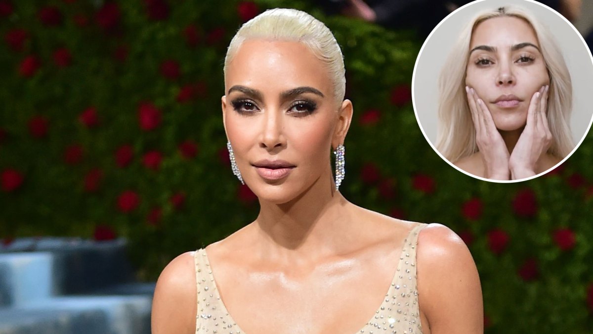 Kim Kardashian Goes Totally Makeup-Free in New 'Step by Step Ritual' SKKN Video