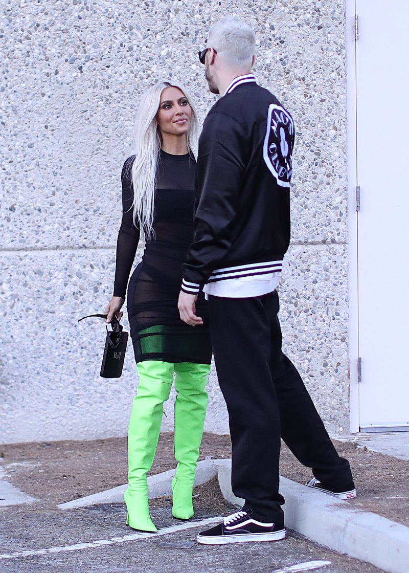 Kim Kardashian and Boyfriend Pete Davidson Can't Keep their Hands Off Each Other in L.A.: Photos