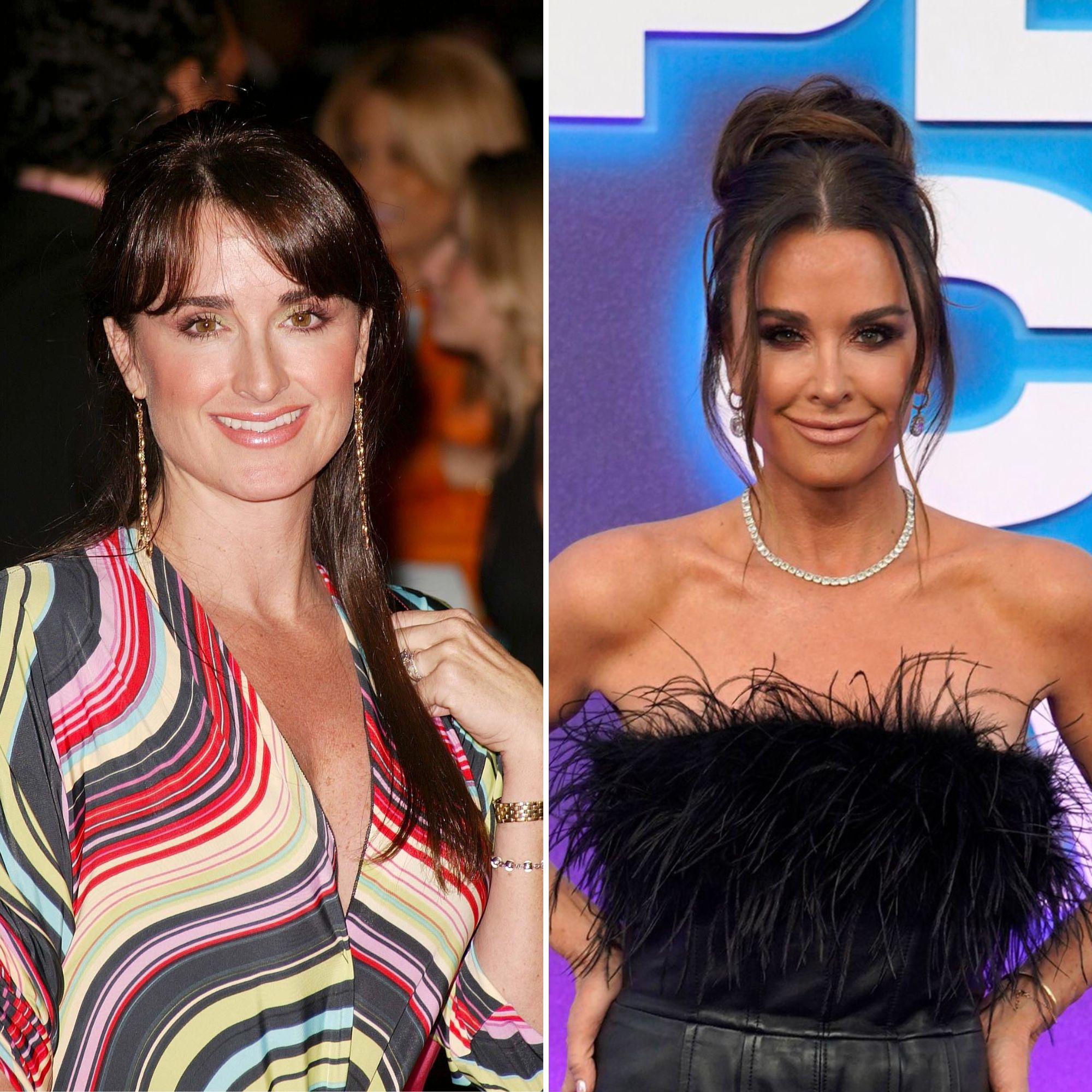 Kyle Richards Transformation RHOBH Star Then and