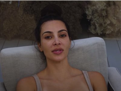 Kim Kardashian Makeup Free Photos