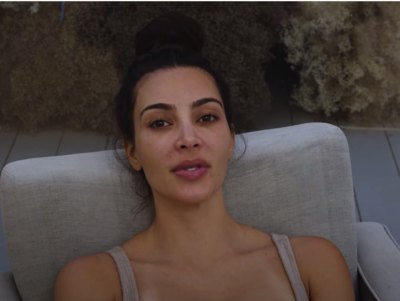 Kim Kardashian Makeup Free Photos