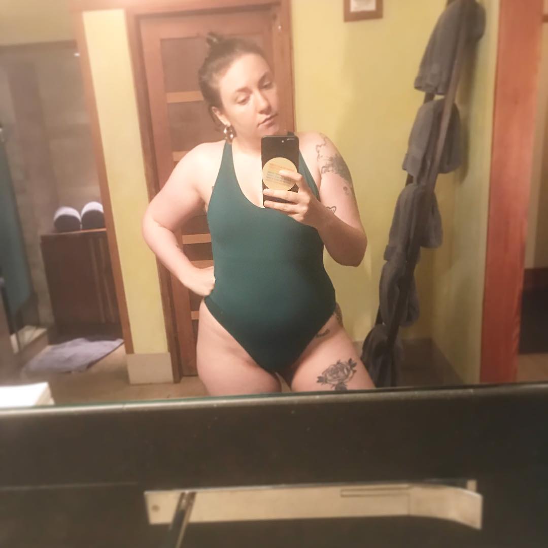 You Go Girl! See Actress Lena Dunham’s Bikini and Swimsuit Pictures Over the Years