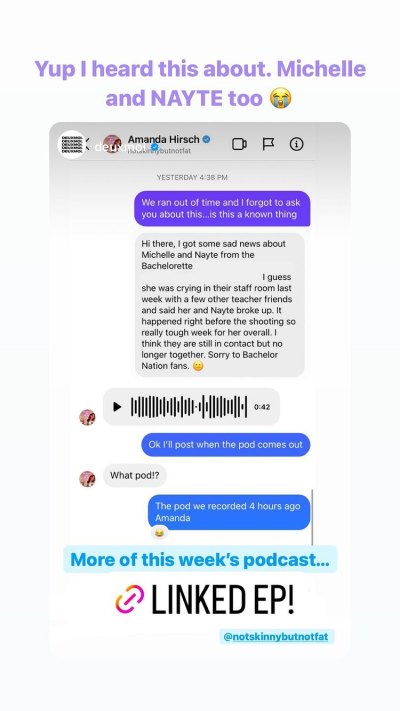 Did Bachelorette's Michelle Young, Nayte Olukoya Split? Clues