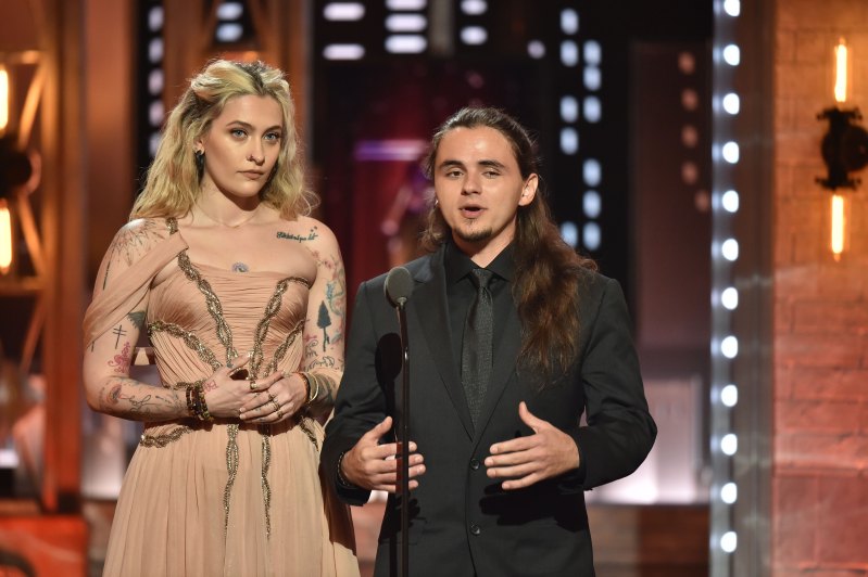 Paris and Prince Jackson Make Rare Appearance at Tonys: Photos 3