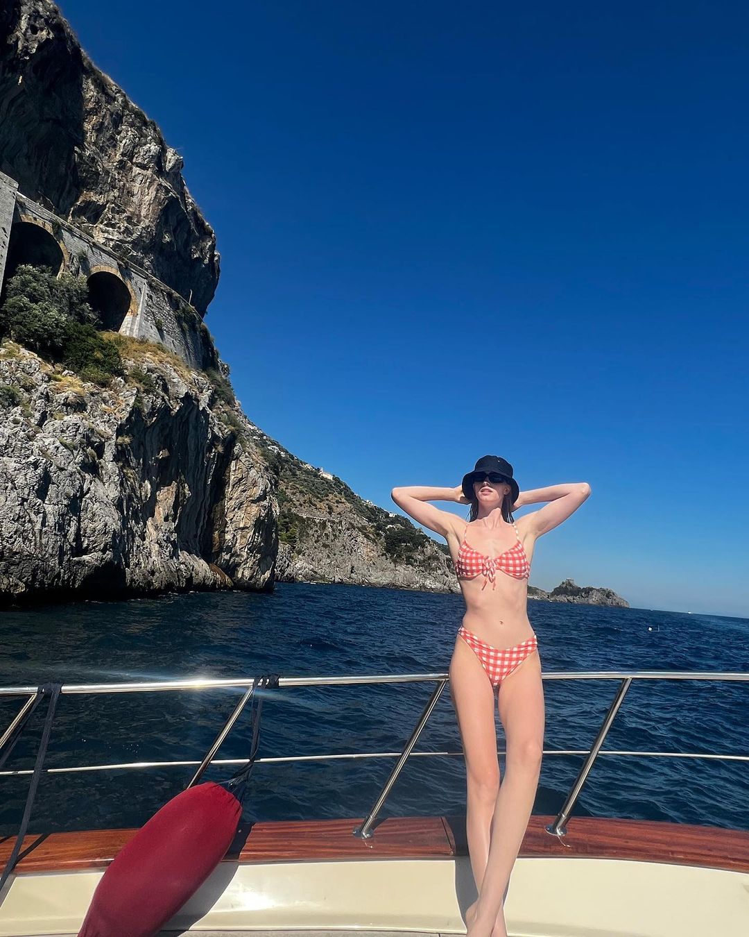 Abby Champion in Bathing Suit Is All Heart — Celebwell