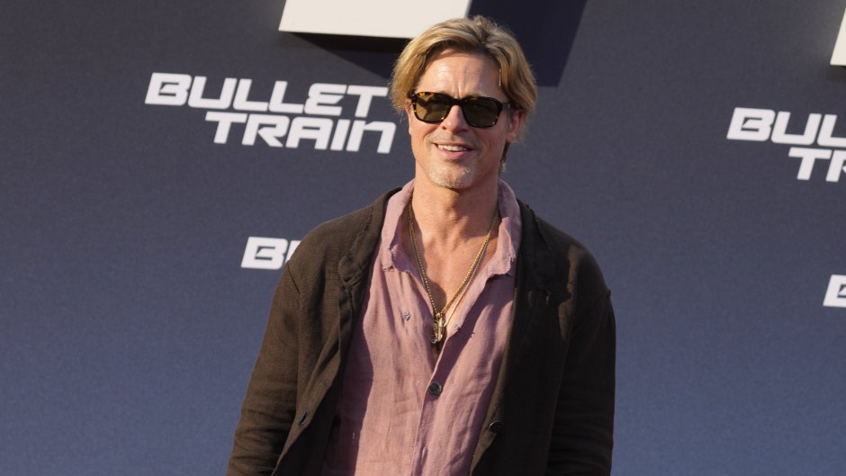 Brad Pitt Shows Off His Leg Tattoos While Wearing Skirt to ‘Bullet Train’ Premier in Berlin