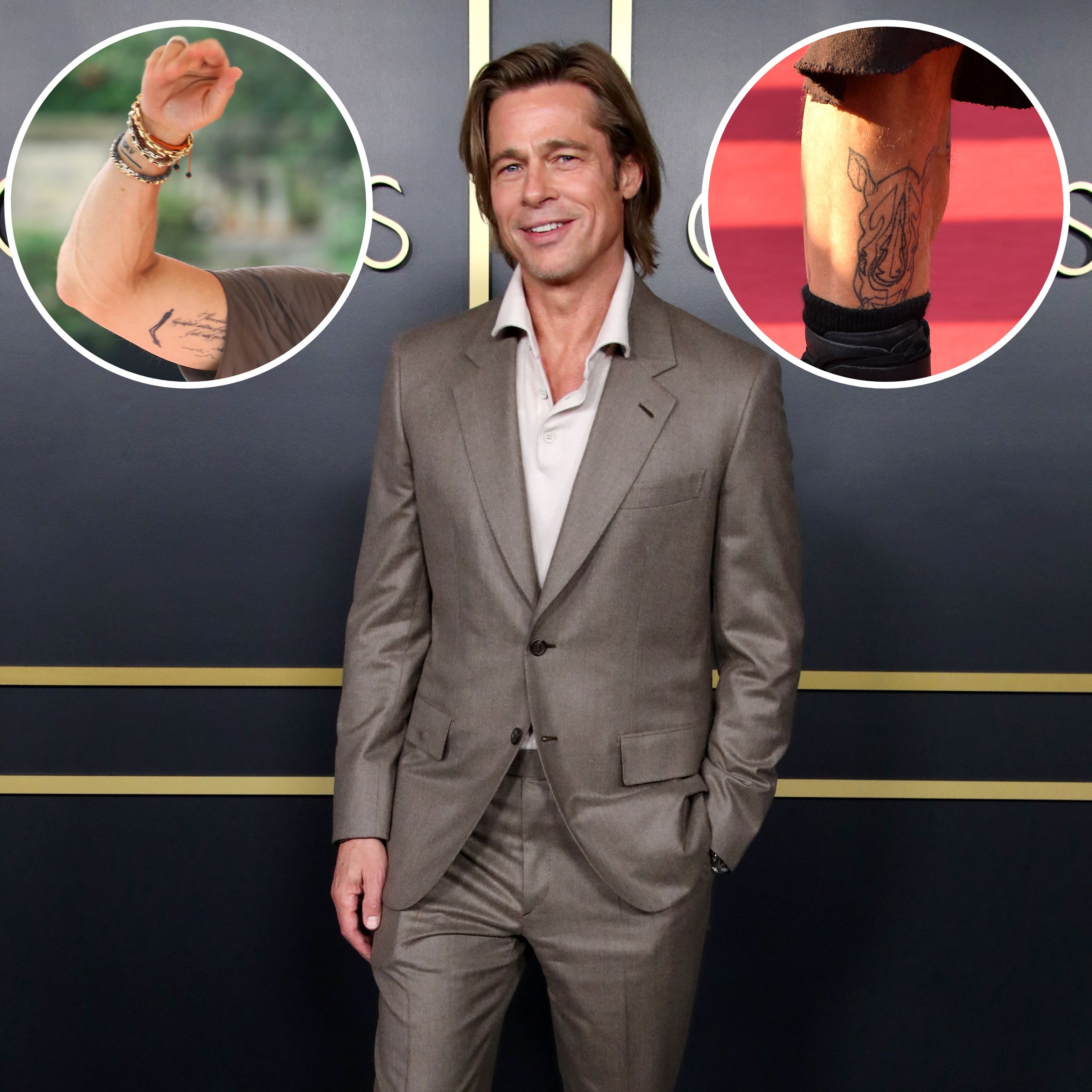 Brad Pitt Takes Up Sculpting Following Angelina Jolie Split -- See His  Artistic Look!