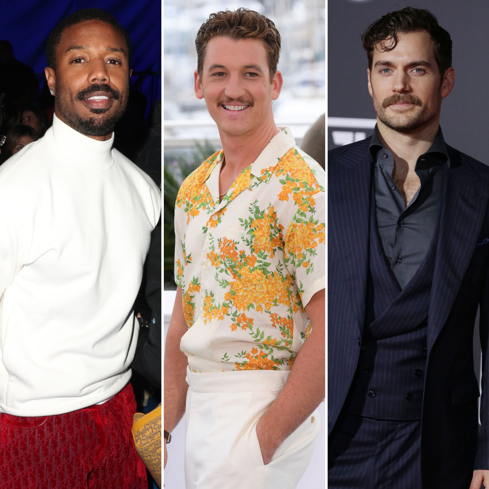 Celebrity Men With Mustaches: Photos of Stars' Facial Hair