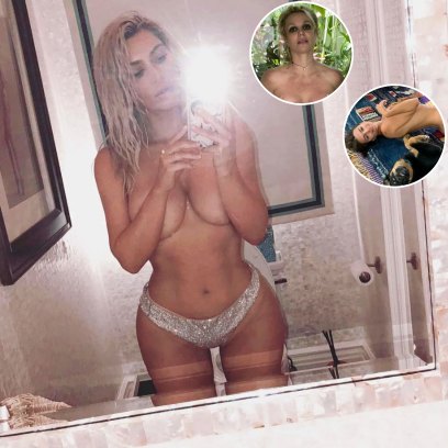 Birthday Suit! Celebrities Who Have Posted Nude Photos: Kim Kardashian, Britney Spears and More