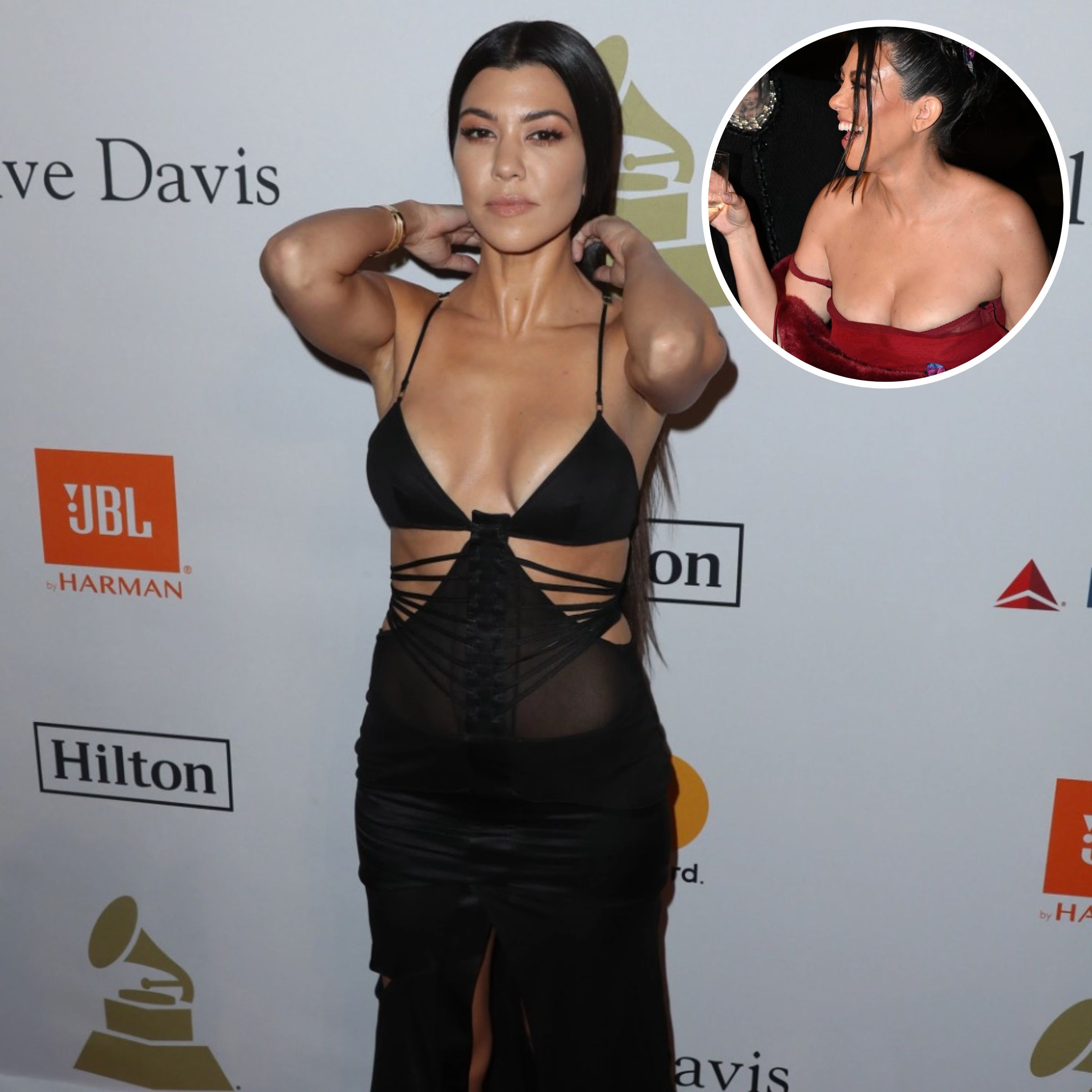 Celebs ditch the bras! A-listers are baring their chests post