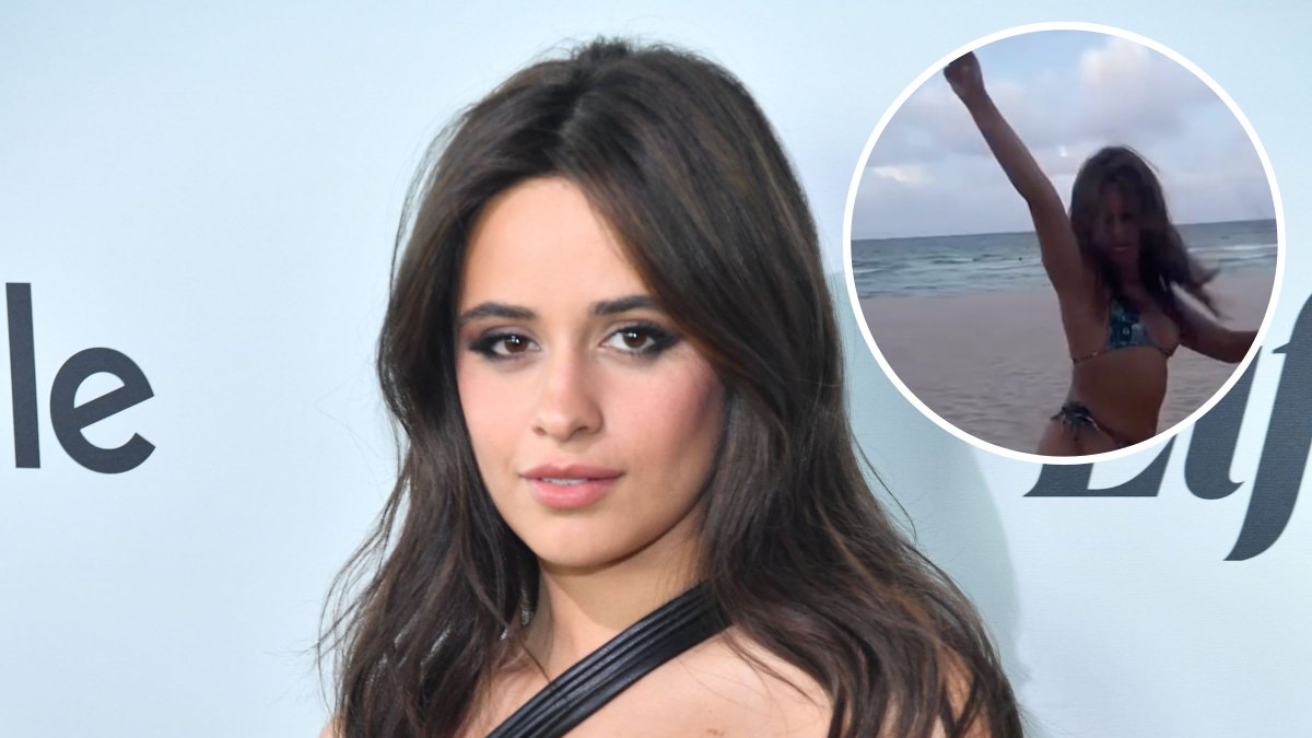 Camila Cabello Twerks in Thong Bikini on the Beach: Photo