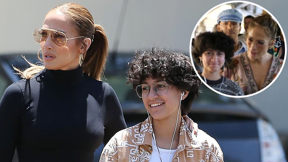 Emme Muniz Wears Sweater With Mom J. Lo in Italy: Photos