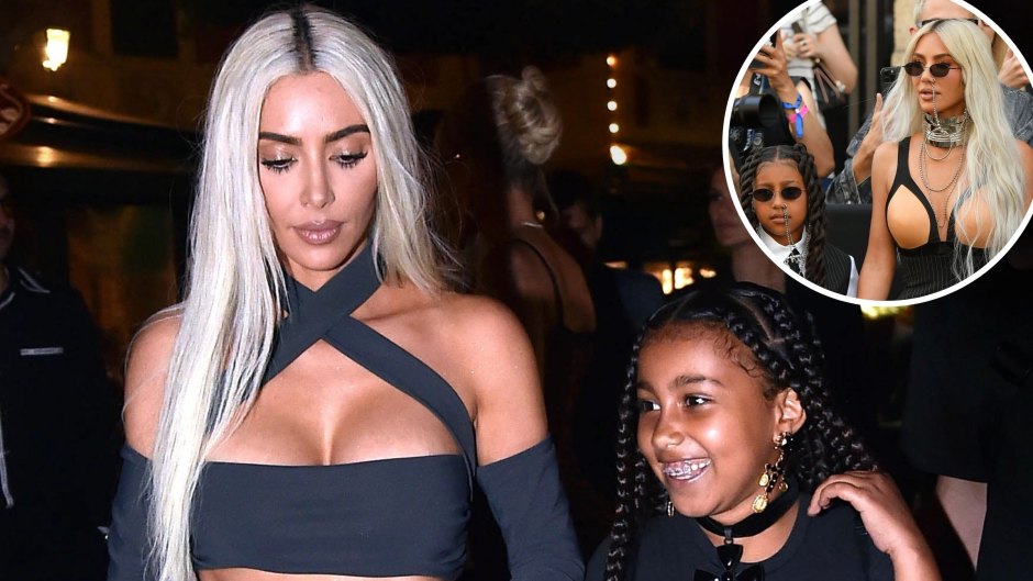 Kim Kardashian and Daughter North West Step Out Together for Paris Fashion Week: See Their Looks! 
