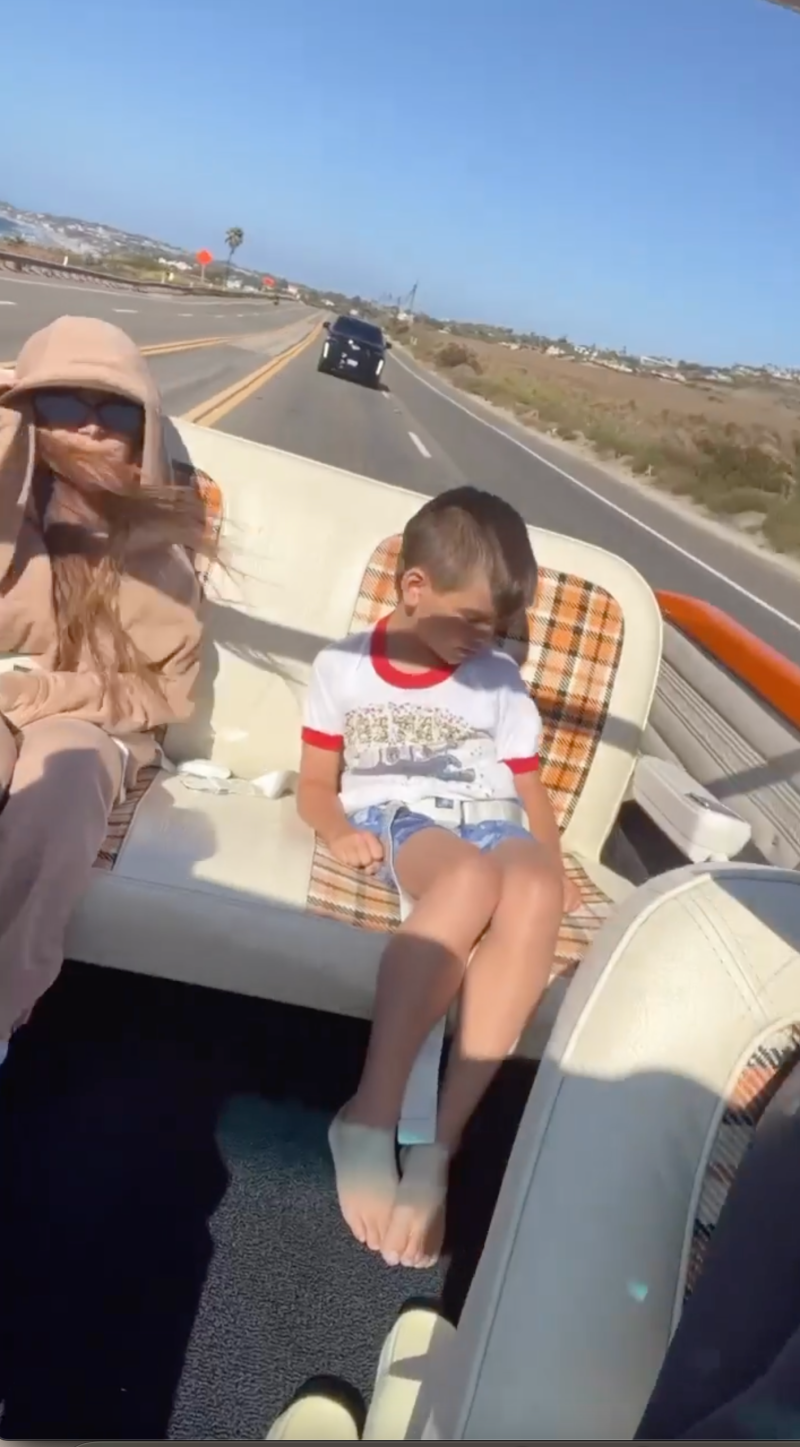 Kourtney Kardashian Travis Barker Penelope Reign