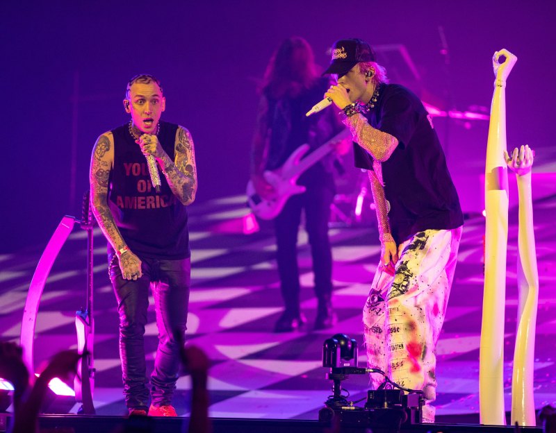 Travis Barker MGK Concert