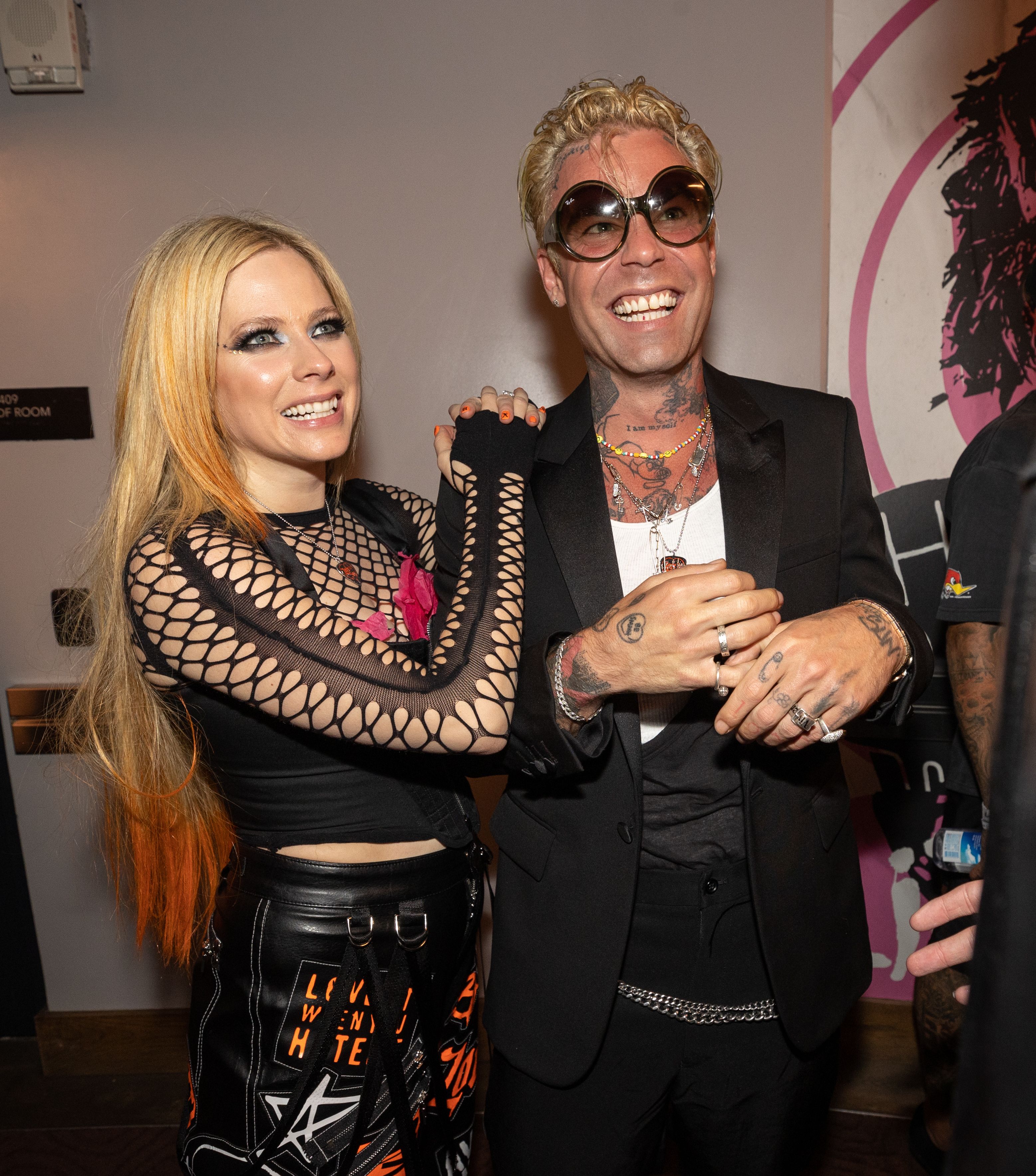 Travis Barker MGK Concert