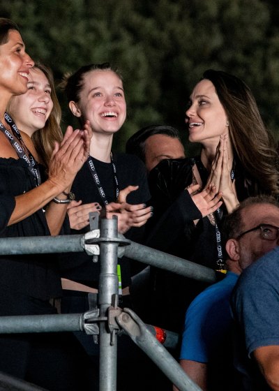 Shiloh Jolie-Pitt Slays All-Black Outfit Alongside Mom Angelina Jolie at Concert: Photos!