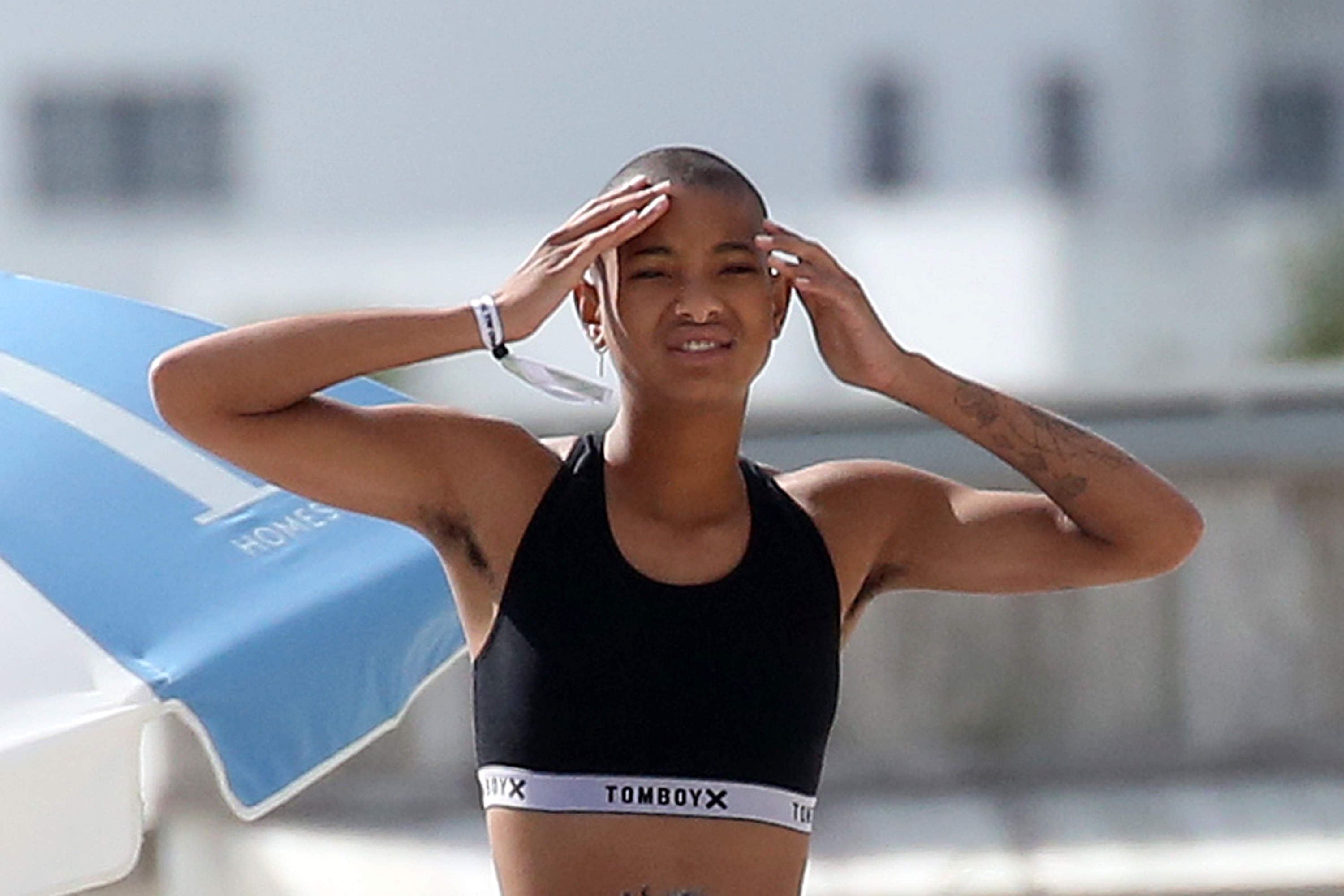 Will Smith's daughter Willow wears a bikini with a suit for star
