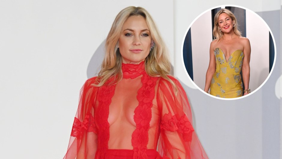 Red Carpet Star! Kate Hudson Looks Golden in Her Braless Outfits: See Photos of Her Best Looks