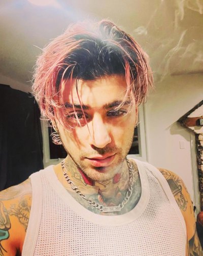 Summer Locks! Zayn Malik Shows Off His New Vibrant Pink Hair in Rare Instagram Selfie