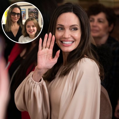 Angelina Jolie's Daughter Vivienne Meets 'Dear Evan Hansen' Cast